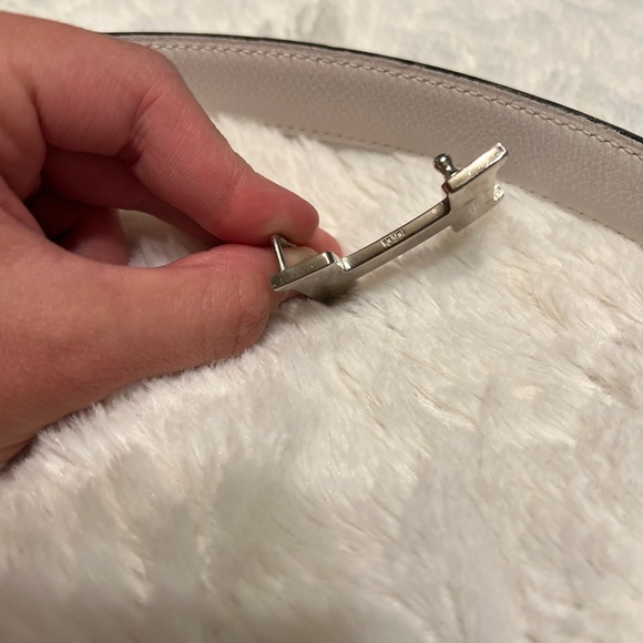 Authentic 💯🫶🏻 Hermès Black Belt Leather ❤️💯 - Picture 7 of 7